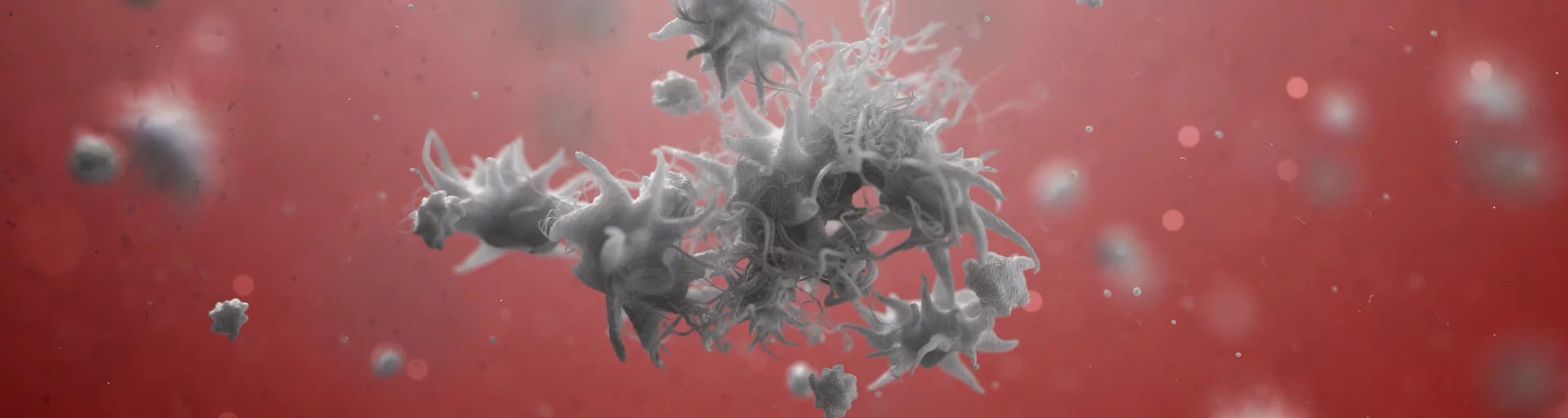 3d graphic depicting a Platelet cell